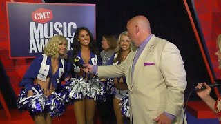 CMA Interview  Dallas Cowboy Cheerleaders [upl. by Maude22]