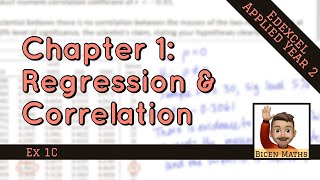 Regression amp Correlation 4 • Hypothesis Tests • Stats2 Ex1C • 🎲 [upl. by Royce]