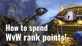 How to spend your WvW rank points – WvW Basics – Guild Wars 2 Guide [upl. by Kali409]