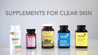 5 Best Supplements For Clear Skin [upl. by Amor693]