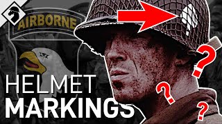 101st Airborne Helmet Markings Explained [upl. by Enimassej927]