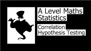 Correlation Hypothesis Testing [upl. by Gabel]