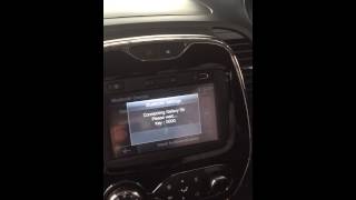 How to set up Renault ClioCaptur Bluetooth [upl. by Borlow]