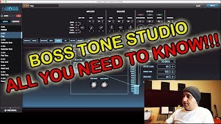 BOSS KATANA  TONE STUDIO EDITOR  ALL YOU NEED TO KNOW [upl. by Jacobba621]