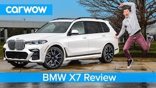 BMW X7 SUV 2020 review  is it the ultimate 7seater 4x4 [upl. by Oigimer]