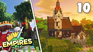 Empires SMP  Mythland Villagers amp Stealth Mission  Ep10 Minecraft 117 Lets Play [upl. by Butcher]