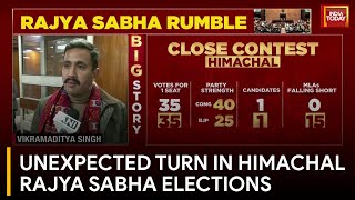 Himachal Pradesh Rajya Sabha Elections A Twist in the Tale  India Today News [upl. by Selinda]