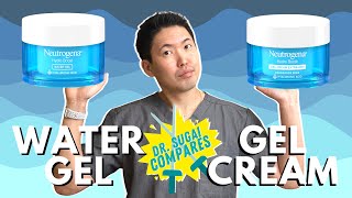 Dr Sugai Compares Neutrogena Hydro Boost Water Gel vs GelCream [upl. by Gerlac]