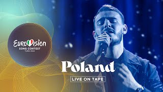 Ochman  River  Poland 🇵🇱  Live On Tape  Eurovision 2022 [upl. by Nylasej592]