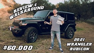 2021 JEEP WRANGLER RUBICON 1 MONTH REVIEW [upl. by Ateekal]