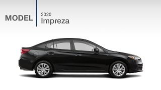 2020 Subaru Impreza Base  Model Review [upl. by Asor]