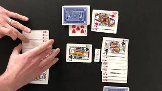 How To Play Pinochle 2 Players [upl. by Fairfield634]