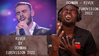 POLAND EUROVISION 2022 REACTION Krystian Ochman  River HEARTFELT [upl. by Ettigdirb]