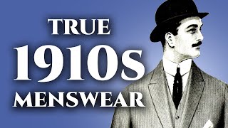 What Men REALLY Wore in the 1910s [upl. by Angeli]