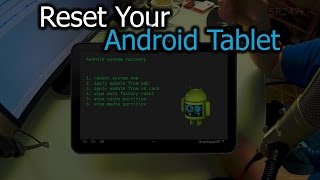 How To Reset Your Android Tablet [upl. by Alon]