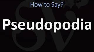 How to Pronounce Pseudopodia CORRECTLY [upl. by Elacsap]