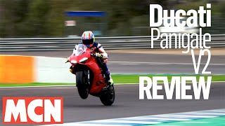 Ducati Panigale V2 review  MCN  Motorcyclenewscom [upl. by Rizika368]