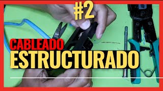 Cableado Estructurado de Redes 2023 💥 RJ45  JACK  FACEPLATE  Cableado Vertical y Horizontal [upl. by Elyrrad]