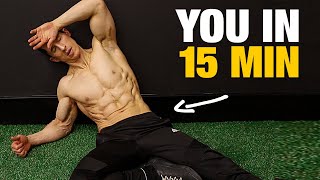 15 Minute Fat Burning Home Workout NO EQUIPMENT [upl. by Dysart213]