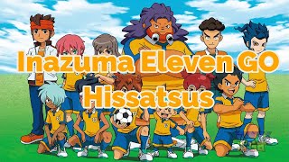 Inazuma Eleven GO  All Hissatsu TechniquesTacticsAvatars [upl. by Clapper]