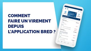 DEMO Comment faire un virement depuis l’application mobile BRED [upl. by Veronique]