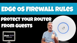 How To Configure Firewall Rules To Protect Your EdgeRouters Interface [upl. by Columbyne]