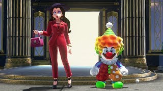 Super Mario Odyssey  All Pauline Appearances [upl. by Nuawaj]