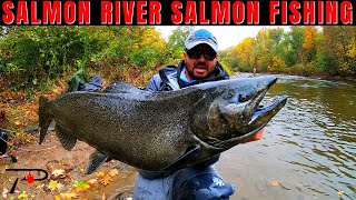 Salmon Fishing New Yorks World Famous Salmon River [upl. by Barrow]