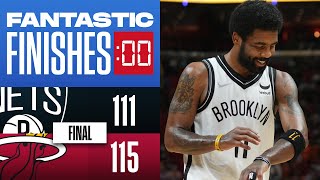 Final 140 WILD ENDING Nets vs Heat 🔥🔥 [upl. by Hsiwhem]