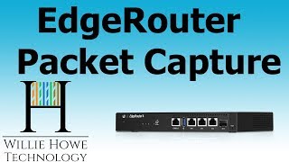 Ubiquiti EdgeRouter Packet Capture  HowTo [upl. by Clerc]