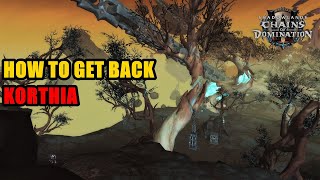 How to get back to Korthia WoW [upl. by Naejarual]