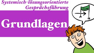 Systemischlösungsorientierte Gesprächsführung Grundlagen [upl. by Tifanie]