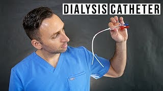 DIALYSIS Catheter Explained  Unboxing Interventional Radiology Equipment [upl. by Assadah]