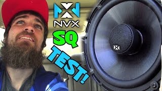 Testing NVX Speakers w Good Instrumental Bass Beats  VSP69 amp VSP65 Car Audio Coaxial Speaker Test [upl. by Thurman]