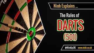 The Rules of Darts 501  EXPLAINED [upl. by Trilley]