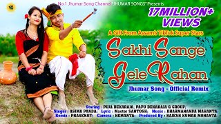 Sakhi Sange Gele Rahan Asima Panda New Kudmali Jhumar Song  TikTok Superstar Puja Deka amp Papu MDR [upl. by Dacey]