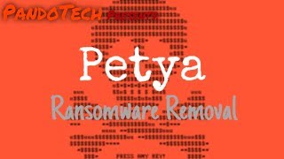 How to remove Petya Ransomware 2018 outdated [upl. by Aisenet46]