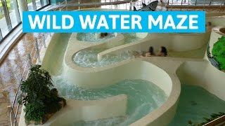 SampR De Meerminnen  Wildwaterbaan Epic Wild Water Maze Onride POV [upl. by Anahsed]