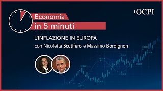 Economia in 5 minuti – L’inflazione in Europa [upl. by Fox808]