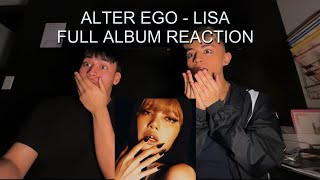 DANCERS REACT TO ‘ALTER EGO’  LISA FULL ALBUM REACTION [upl. by Everson]