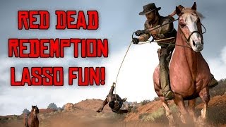 Red Dead Redemption  Lasso Fun  How to get Lasso in description HD [upl. by Keli]