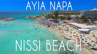 All Ayia Napa Shoreline Hotels and Beaches  Aerial View  Cyprus [upl. by Clyve]