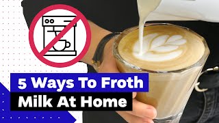 How To Froth Milk At Home Best Milk Frothers Review [upl. by Annij]