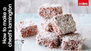 How to make a cheats lamington [upl. by Zasuwa]