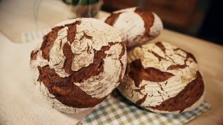 Roggenmischbrot mit Sauerteig – wie es gelingt [upl. by Ahseyk]