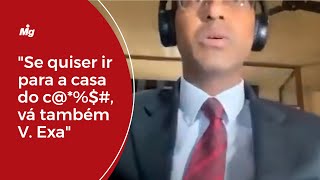 Advogado se revolta com desembargador em audiência e profere xingamentos [upl. by Gracia644]