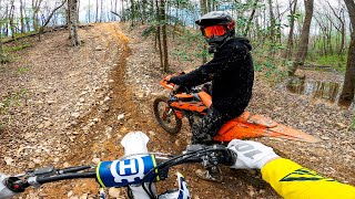 ENDURO  KTM vs Husqvarna [upl. by Aehsrop]