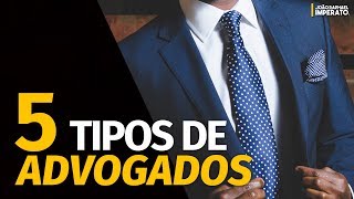 5 TIPOS DE ADVOGADOS  JRImperato [upl. by Adlitam]