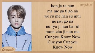 NCT U  Know Now Easy Lyrics [upl. by Jodie]