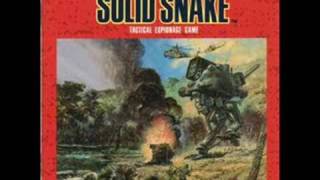 Theme Of Solid Snake  Metal Gear 2 MSX [upl. by Heffron]